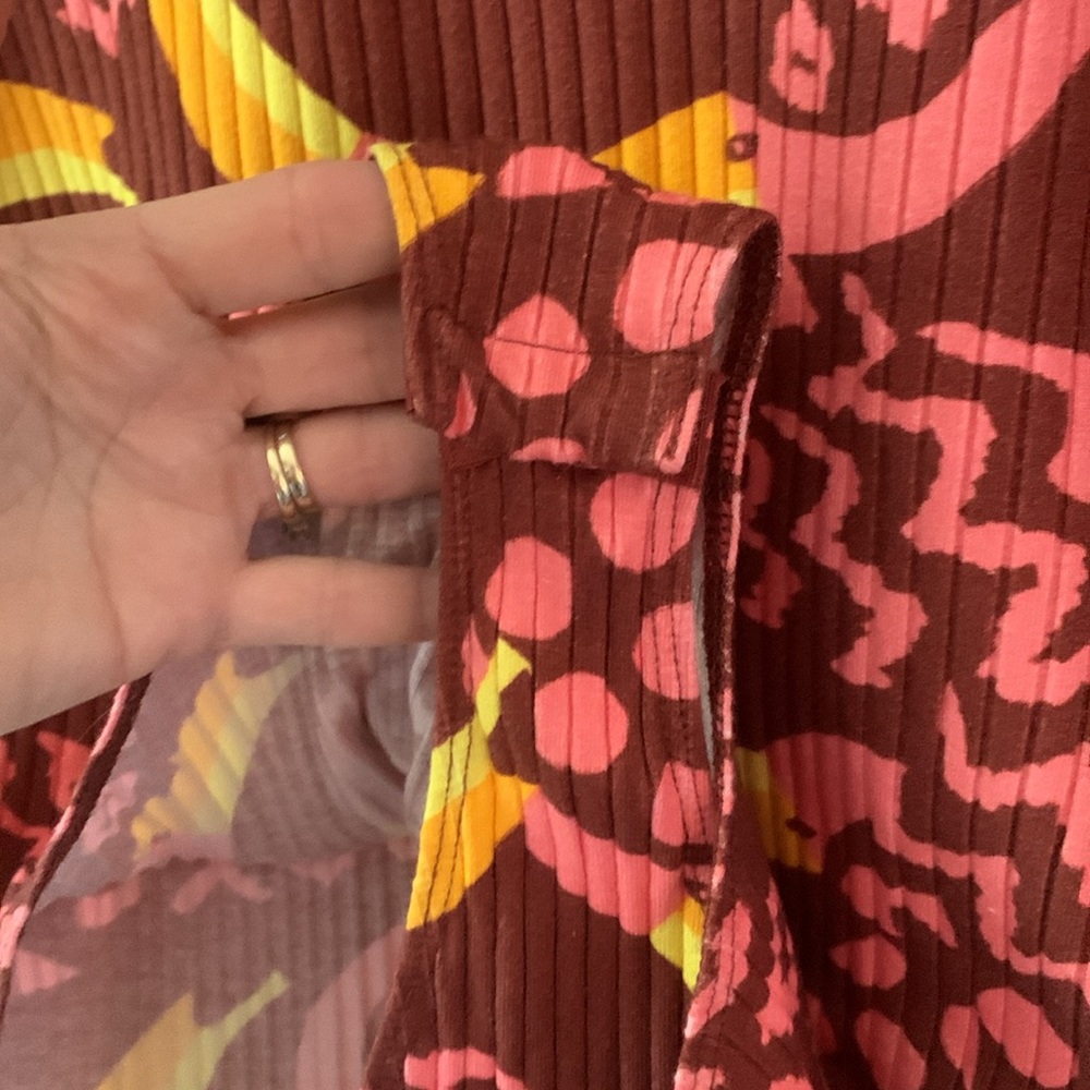 FARM Rio Multicolor Patterned Bodysuit - Picture 5 of 7